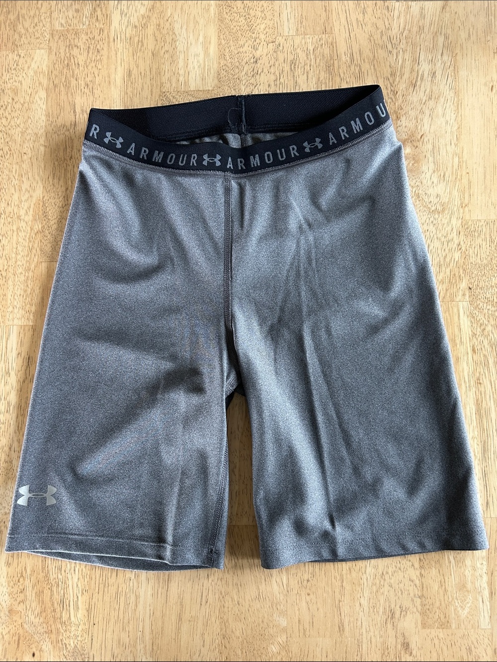 Under Armour Charcoal Grey Compression Training Shorts